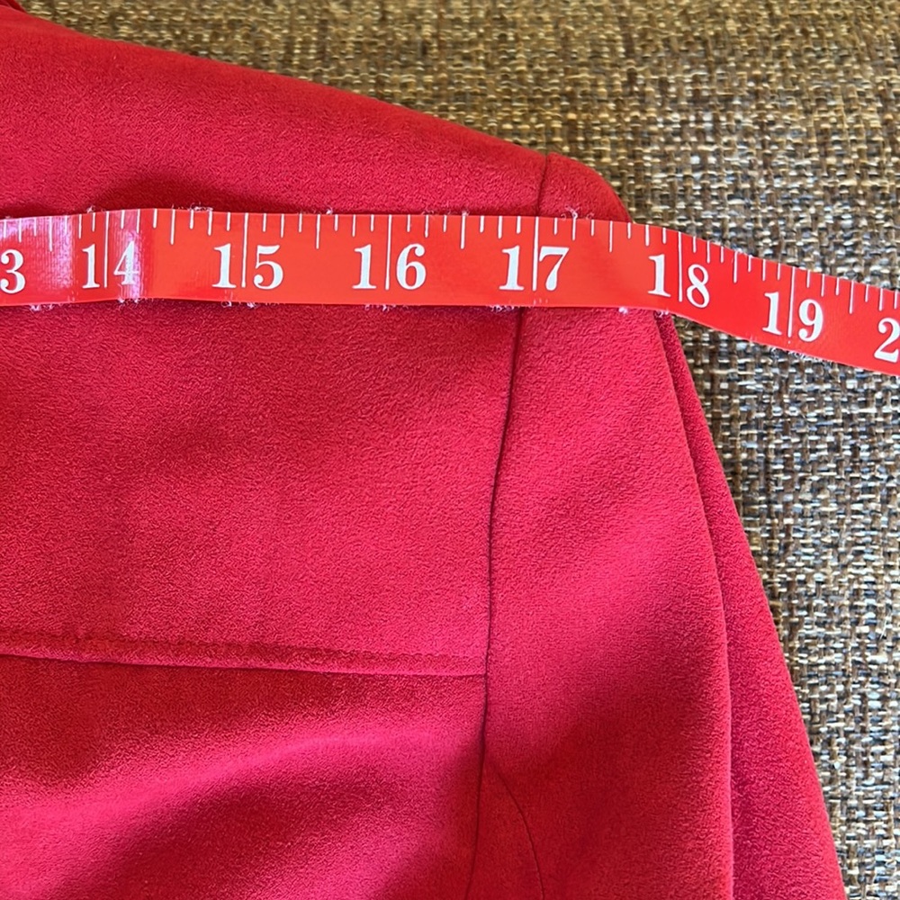 Red Women's Blazer - Picture 12 of 16